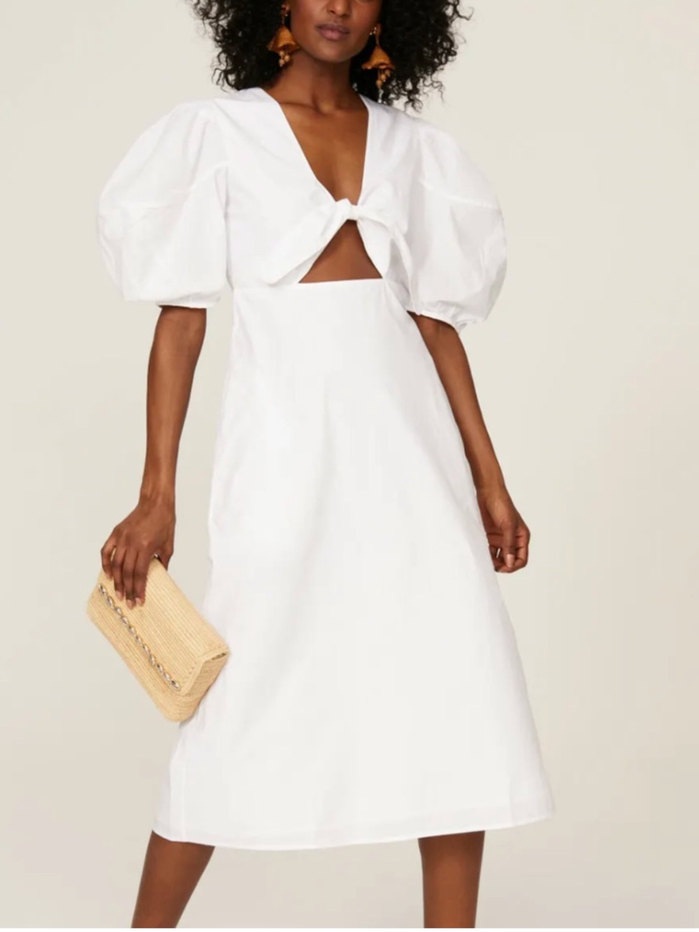 RHODE Greer Poplin Dress